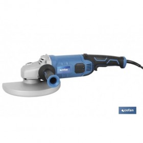 Amoladora angular de 2400W | Amoladora angular Ø230MM de arranque progresivo