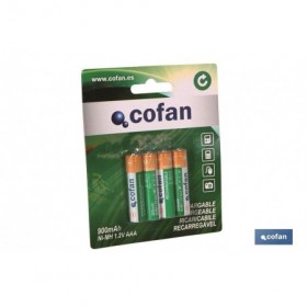 Pilas Recargables AAA