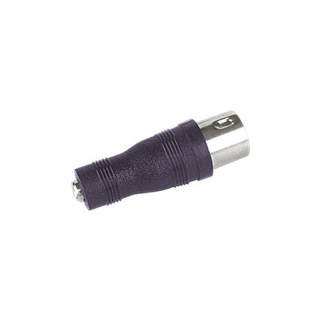 ▷ Adaptador Macho 5P (10.120/5/45º) Din 41.524 A Hembra Mono 3.5 Mm. | Ferreidea