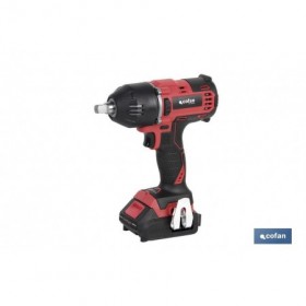 Pistola de impacto 1/2 a Batería | Batería de 20V  Cargador incluidos