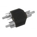 ▷ Adaptador Macho Rca A Doble Macho Rca. | Ferreidea
