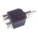 ▷ Adaptador Macho Rca A Doble Hembra Rca. | Ferreidea