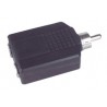 ▷ Adaptador Rca A Doble Hembra Mono 6.35 Mm. | Ferreidea