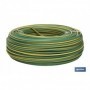 Rollo Cable Eléctrico de 100 m H07V-K | Sección de cable en varias medidas | Color: Verde