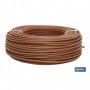 Rollo Cable Eléctrico  H07V-K de 100 m | Sección de cable de varias medidas | Color: Marrón