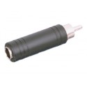 ▷ Adaptador Rca A Hembra Mono 6.35 Mm. | Ferreidea