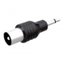 ▷ Adaptador Mono 3.5 Mm A Macho Pal (Din 45.325). | Ferreidea