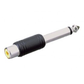 ▷ Adaptador Mono 6.35 Mm A Hembra Rca. | Ferreidea
