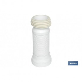 Manguito de Conexión | Extensible para Inodoro | Fabricado en Polipropileno | Salida de Ø110 - Ø120 mm