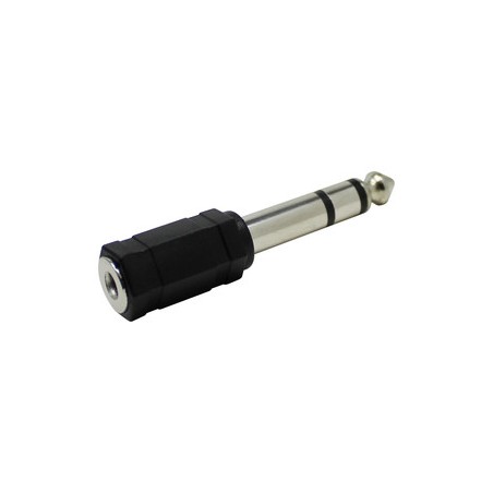 ▷ Adaptador Stereo 6.35 Mm A Hembra Stereo 3.5 Mm. | Ferreidea