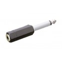 ▷ Adaptador Mono De 6.35 Mm A Hembra Mono 3.5 Mm. | Ferreidea