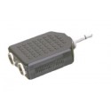 ▷ Adaptador Mono 3.5 Mm A Doble Hembra Mono 6.35 Mm. | Ferreidea