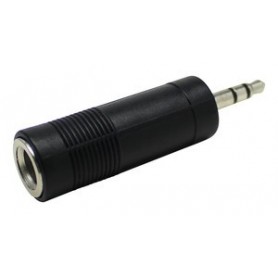 ▷ Adaptador Stereo 3.5 Mm A Hembra Mono 6.35 Mm. | Ferreidea