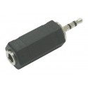 ▷ Adaptador Stereo 2.5 Mm A Hembra Stereo 3.5 Mm. | Ferreidea