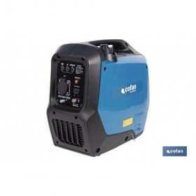 Generador inverter de gasolina de 79,7 cc | Motor de 4 tiempos OHV | Generador inverter portátil | Máxima potencia: 2 kVA
