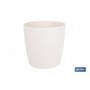 Maceta de Polipropileno redonda | Especial para plantas y flores | Perfecta para colocar en exterior o en interior
