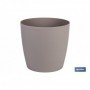 Maceta de Polipropileno redonda | Especial para plantas y flores | Perfecta para colocar en exterior o en interior