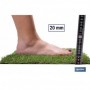 Césped artificial 20 mm para terraza y jardín | Modelo acolchado, confortable y resistente | Ideal para exteriores y piscinas