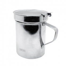 JARRA GRASERA DE ACERO C/FILTRO 425ML.