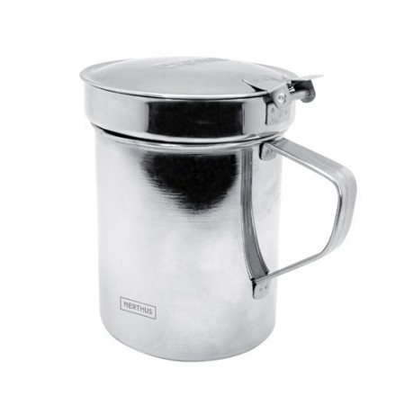 JARRA GRASERA DE ACERO C/FILTRO 425ML.