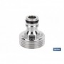 Adaptador de latón de rosca macho | Diferentes medidas | Apto para manguera | Ideal para jardinería