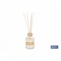 Ambientador de varillas | Aroma Malibú tropical | Difusor con varillas de ratán