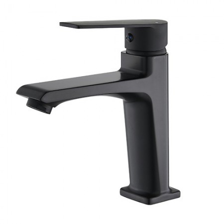 GRIFO MONOMANDO NEGRO LAVABO FNK