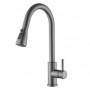 MONOMANDO FREGADERO GRIS OSC. DUCHA EXT