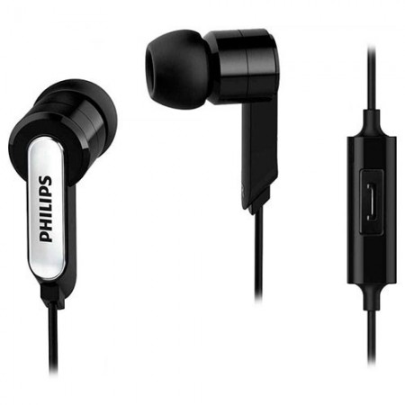 AURICULAR SILICONA NEGRO CONT. VOL PHI