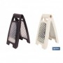 Rallador de cocina plegable con doble lado: fino y grueso | Base antideslizante | Colores aleatorios