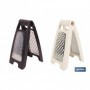 Rallador de cocina plegable con doble lado: fino y grueso | Base antideslizante | Colores aleatorios