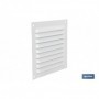 Rejilla de Ventilación | Fabricada en Aluminio Blanco | Varias medidas a elegir