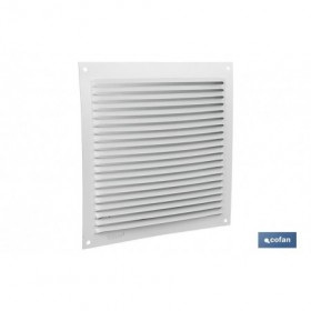 Rejilla de Ventilación | Fabricada en Aluminio Blanco | Varias medidas a elegir