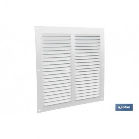 Rejilla de Ventilación | Fabricada en Aluminio Blanco | Varias medidas a elegir