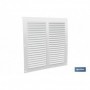 Rejilla de Ventilación | Fabricada en Aluminio Blanco | Varias medidas a elegir