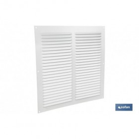 Rejilla de Ventilación | Fabricada en Aluminio Blanco | Varias medidas a elegir