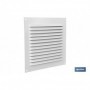 Rejilla de Ventilación con Mosquitera | Fabricada en Aluminio Blanco | Varias Medidas