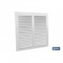 Rejilla de Ventilación con Mosquitera | Fabricada en Aluminio Blanco | Varias Medidas