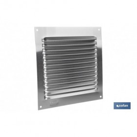 Rejilla de Ventilación con Mosquitera | Fabricada en Aluminio | Varias Medidas