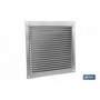 Rejilla de Ventilación con Mosquitera | Fabricada en Aluminio | Varias Medidas