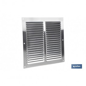 Rejilla de Ventilación con Mosquitera | Fabricada en Aluminio | Varias Medidas