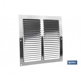 Rejilla de Ventilación con Mosquitera | Fabricada en Aluminio | Varias Medidas