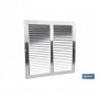 Rejilla de Ventilación con Mosquitera | Fabricada en Aluminio | Varias Medidas