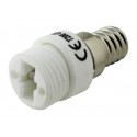 ▷ Adaptador Bombillas E14 A G9 (Cerámico). | Ferreidea