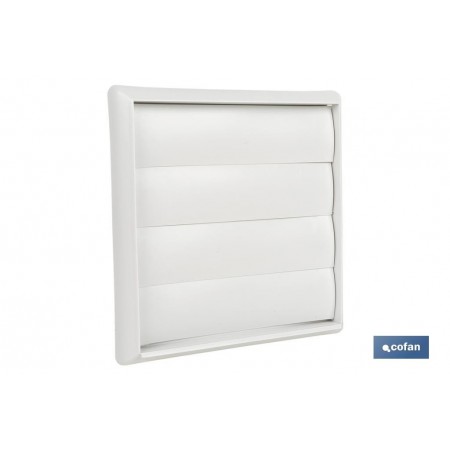 Rejilla de Ventilación con 4 Lamas Móviles | ABS Blanco | Varias medidas