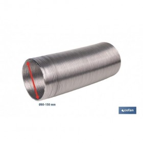 Tubo Flexible Semirrígido en Aluminio | Diferentes medidas de diámetro y longitud