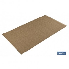Alfombra antideslizante para hogar en color beige