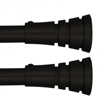 BARRA FORJA AZMARK 16/19MM 150-290CM ANILLO NEGRO KIT