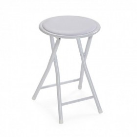 TABURETE PLEGABLE TOBY BLANCO