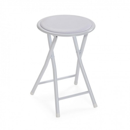 TABURETE PLEGABLE TOBY BLANCO